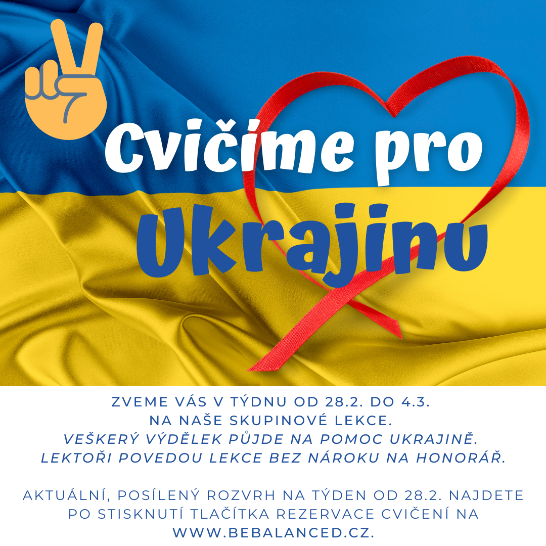 Cvičíme pro Ukrajinu